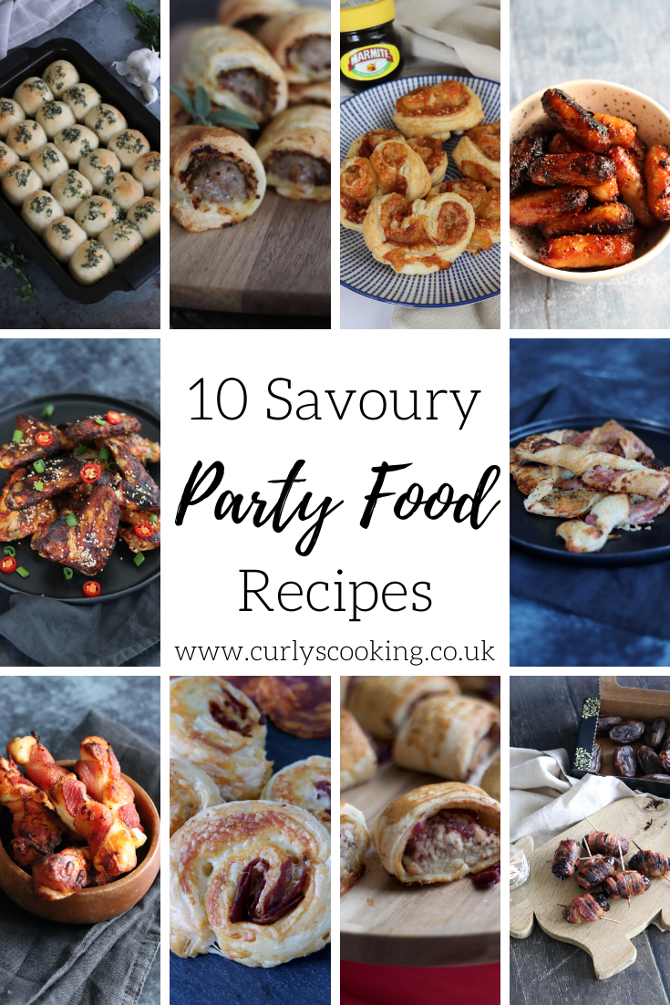 10 Savoury Party Food Recipes Curly S Cooking